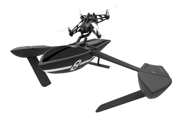 La grande nouveauté des minidrones 2015 de Parrot sont les Hydrofoil, dérivés en 2 modèles