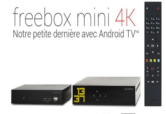 La Freebox Mini qui remplace la Freebox Crystal permet de diffuser de la vidéo en 4K