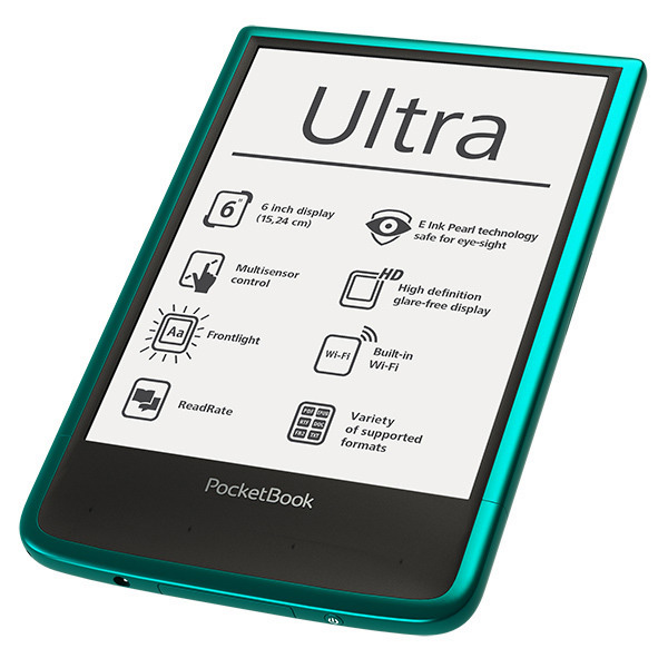 La PocketBook Ultra n'est pas une liseuse, elle sait aussi faire de la reconnaissance de texte et est munie d'un appareil photo