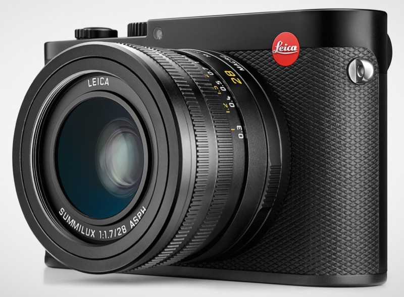 Le nouveau compact Leica Q est muni d'un objectif Summilux 1.7/28mm