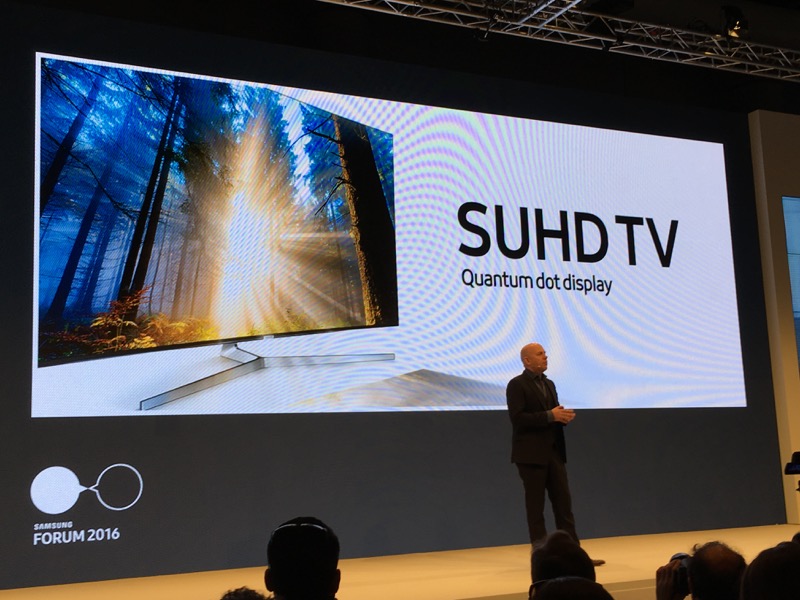 Une image encore améliorée avec le Quantum Dot pour la nouvelle gamme SUHD 2016